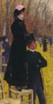 Alle corse di Auteuil (Sulla seggiola) - 1883  Olio su tela, 107x55.5  - Pinacoteca G. De Nittis, Barletta